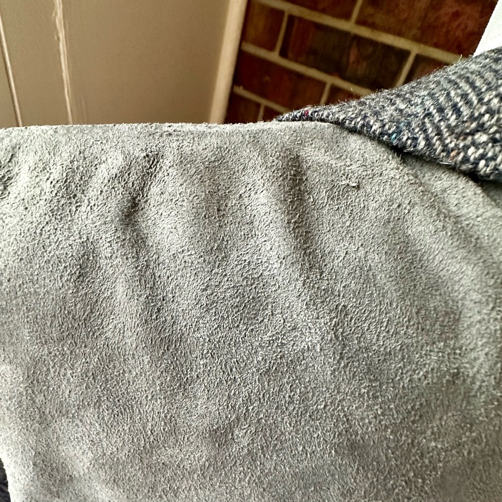 Pendleton Wool Blazer with Light Gray Suede Accen… - image 6